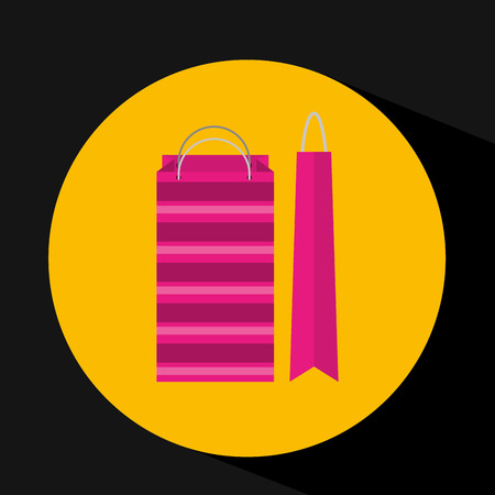 shopping bag design, vector illustration eps10 graphicのイラスト素材