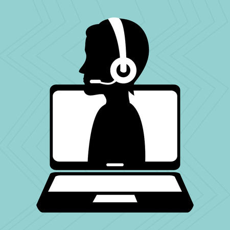 customer service design, vector illustration eps10 graphicのイラスト素材
