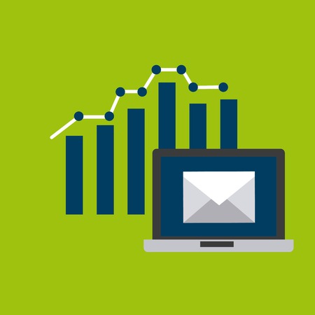 mail marketing design, vector illustration eps10 graphicのイラスト素材