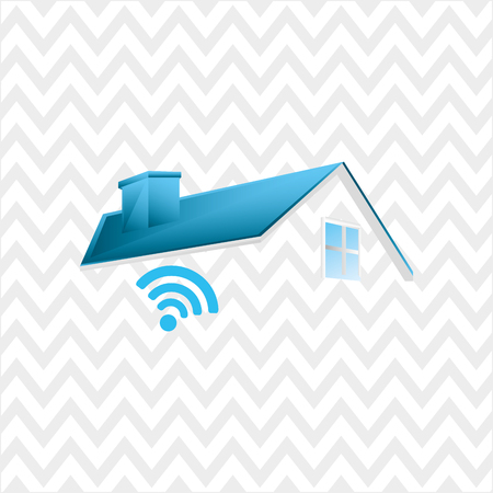 smart house design, vector illustration eps10 graphicのイラスト素材