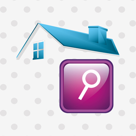 smart house design, vector illustration eps10 graphicのイラスト素材