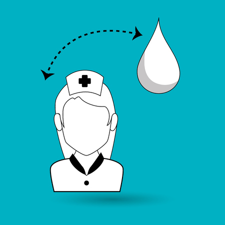 health professional design, vector illustrationのイラスト素材