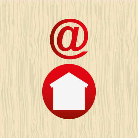 smart house design, vector illustration eps10 graphicのイラスト素材