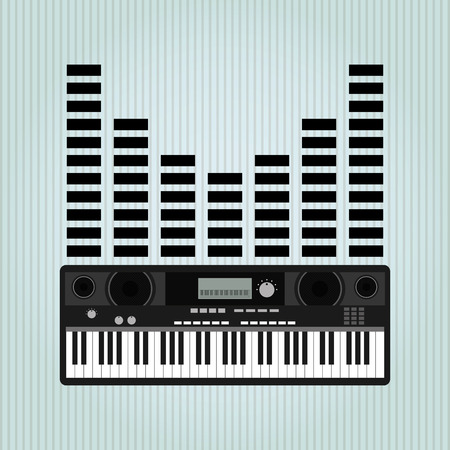 musical production design, vector illustration eps10 graphicのイラスト素材