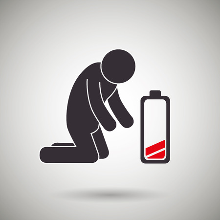 energy icon design, vector illustration eps10 graphicのイラスト素材