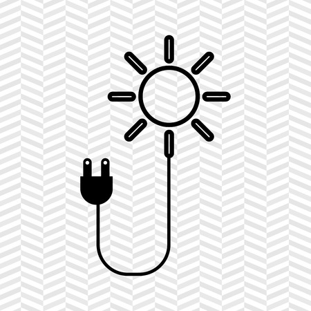 energy icon design, vector illustration eps10 graphicのイラスト素材
