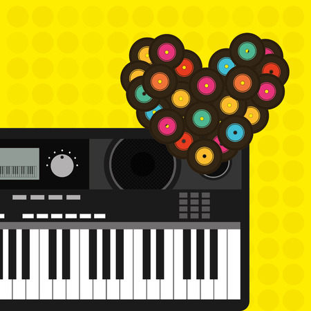musical production design, vector illustration eps10 graphicのイラスト素材