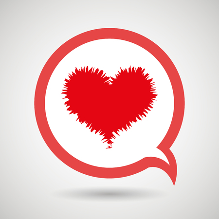 love heart design, vector illustration eps10 graphicのイラスト素材