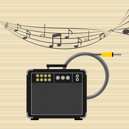 musical production design, vector illustration eps10 graphicのイラスト素材