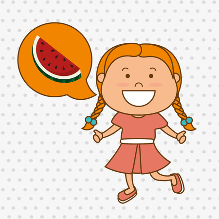 kids menu design, vector illustration eps10 graphicのイラスト素材