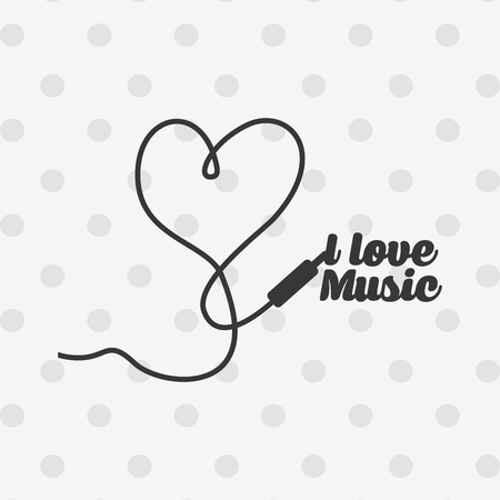 music lifestyle design, vector illustration eps10 graphicのイラスト素材