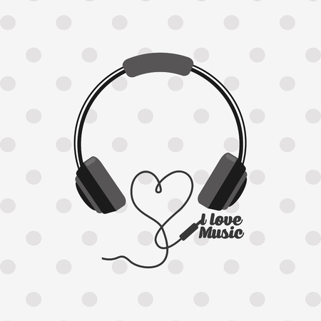 music lifestyle design, vector illustration eps10 graphicのイラスト素材