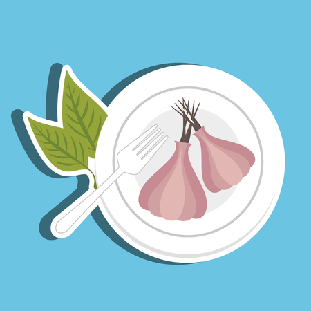 healthy food design, vector illustration eps10 graphicのイラスト素材
