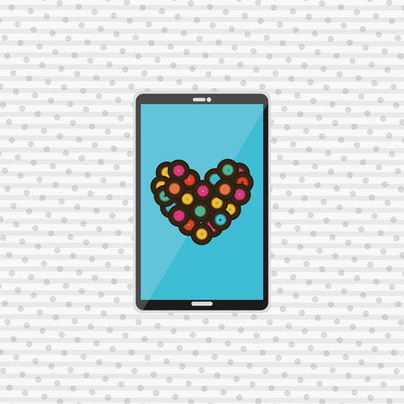 mobile audio design, vector illustration eps10 graphicのイラスト素材