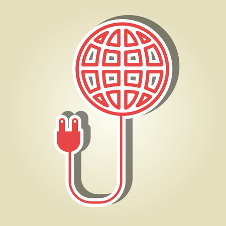 energy icon design, vector illustration eps10 graphicのイラスト素材