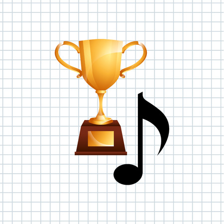 Music Awards design, vector illustration eps10 graphicのイラスト素材