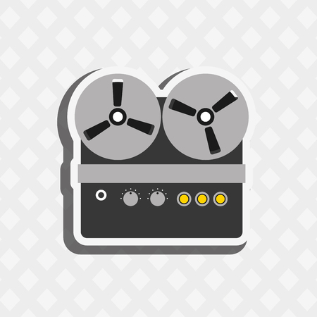 music lifestyle design, vector illustration eps10 graphicのイラスト素材
