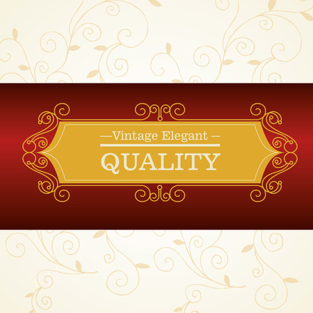 elegant quality frame design, vector illustration eps10 graphicのイラスト素材