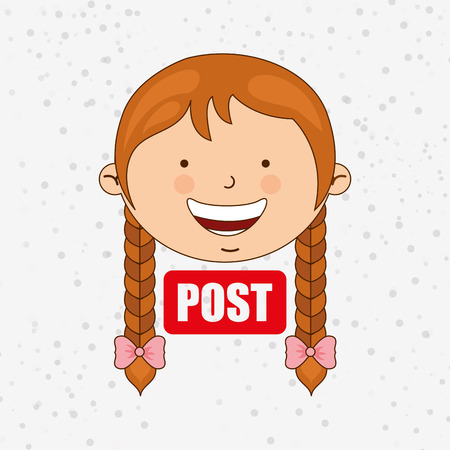 Children and technology design, vector illustration eps10 graphicのイラスト素材