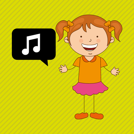 Children and technology design, vector illustration eps10 graphicのイラスト素材