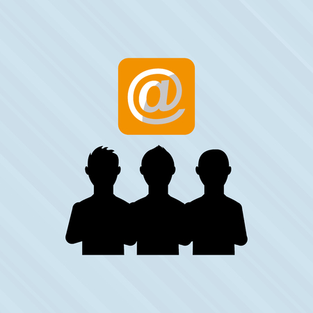 People icon design, vector illustration eps10 graphicのイラスト素材