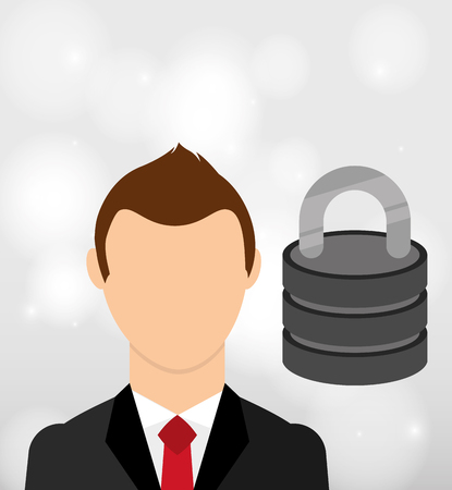 data storage design, vector illustration eps10 graphicのイラスト素材