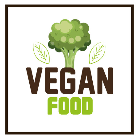 vegan food design, vector illustration eps10 graphicのイラスト素材