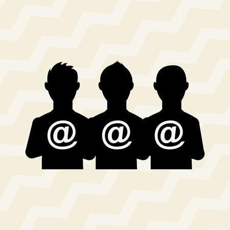 People icon design, vector illustration eps10 graphicのイラスト素材