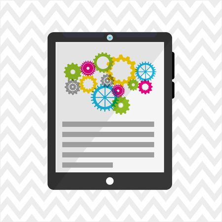 wearable technology design, vector illustration eps10 graphicのイラスト素材