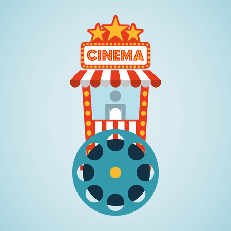 filmed entertainment design, vector illustration eps10 graphicのイラスト素材