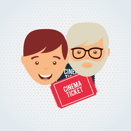 filmed entertainment design, vector illustration eps10 graphicのイラスト素材