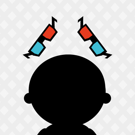 filmed entertainment design, vector illustration eps10 graphicのイラスト素材