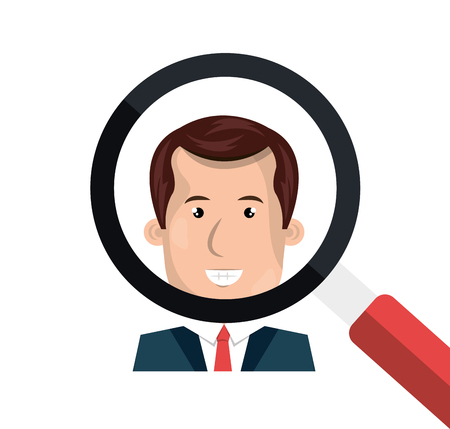 find person design, vector illustration eps10 graphicのイラスト素材
