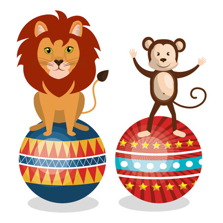 circus show design, vector illustration eps10 graphicのイラスト素材