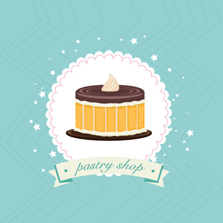 bakery shop design, vector illustration eps10 graphicのイラスト素材