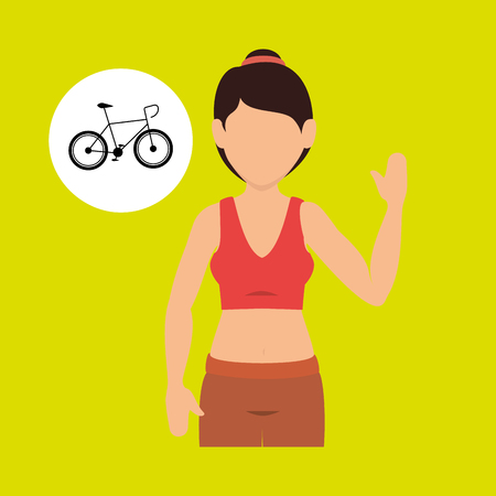 Healthy habits design, vector illustration eps10 graphicのイラスト素材