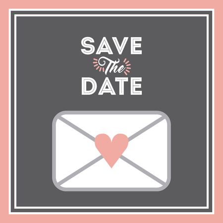 wedding invitation icon  design, vector illustration eps10 graphicのイラスト素材