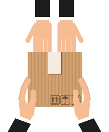 delivery service design, vector illustration eps10 graphicのイラスト素材