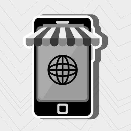 social media marketing design, vector illustration  graphicのイラスト素材