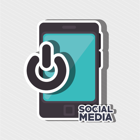 social media design, vector illustration  graphicのイラスト素材