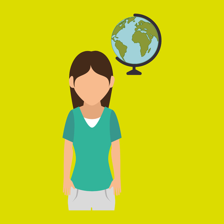 student avatar  design, vector illustration eps10 graphicのイラスト素材