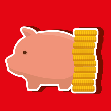 money concept design, vector illustration eps10 graphicのイラスト素材