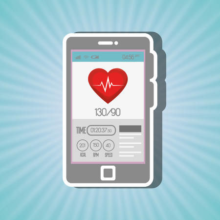 wearable technology design, vector illustration eps10 graphicのイラスト素材