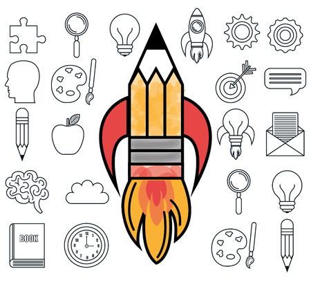 creative ideas design, vector illustration eps10 graphicのイラスト素材