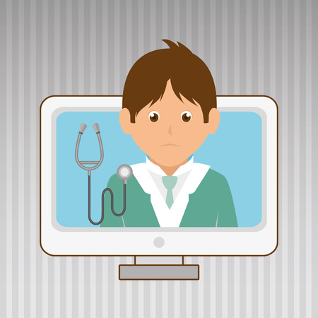 medicine online design, vector illustration eps10 graphicのイラスト素材