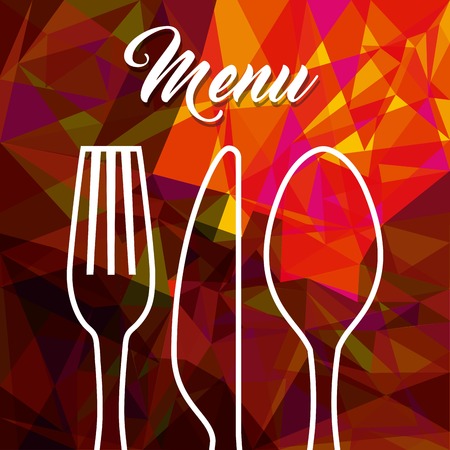restaurant menu design, vector illustration eps10 graphicのイラスト素材