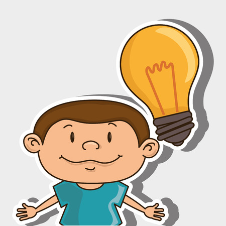 happy kids design, vector illustration eps10 graphicのイラスト素材