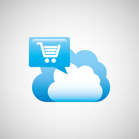 cloud computing design, vector illustration eps10 graphicのイラスト素材