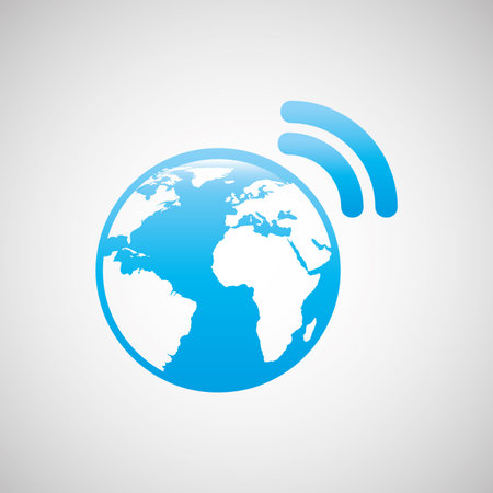 global communications design, vector illustration eps10 graphicのイラスト素材