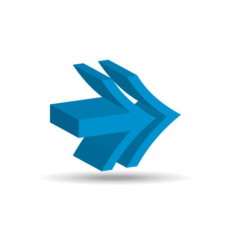 arrow sign design, vector illustration eps10 graphicのイラスト素材